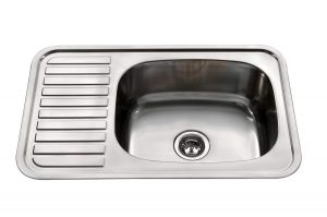 BAR SINK WITH DRAINER